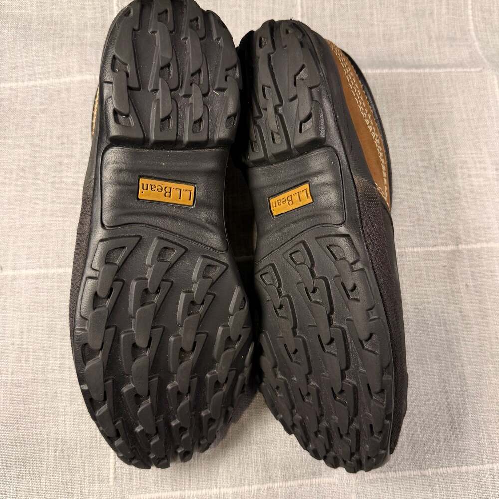 L.L.Bean Men’s Sz 10.5 Storm Chaser Shoes Slip-On Waterproof Rubber Moc Clogs - Picture 8 of 9